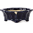 Mokko blue bonsai pot by Shozan - 87 x 70 x 30 mm
