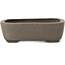 Rectangular unglazed bonsai pot by Wabashi - 128 x 100 x 40 mm