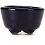 Vaso per bonsai rotondo blu di Hattori - 63 x 63 x 38 mm