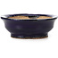 Pot à bonsaï rond bleu par Hattori - 73 x 73 x 27 mm