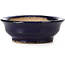 Pot à bonsaï rond bleu par Hattori - 73 x 73 x 27 mm