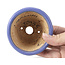 Pot à bonsaï rond bleu par Hattori - 85 x 85 x 58 mm