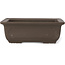 Pot à bonsaï rectangulaire non émaillé par Mizutani - 162 x 117 x 61 mm