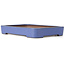 Rechteckige blaue Bonsaischale von Reiho - 259 x 180 x 37 mm