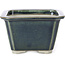 Pot à bonsaï carré bleu par Tosui - 110 x 110 x 70 mm