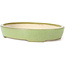Vaso bonsai ovale verde di Koyou - 205 x 160 x 38 mm