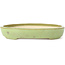 Vaso bonsai ovale verde di Koyou - 204 x 160 x 37 mm
