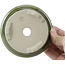 Pot à bonsaï rond vert par Tosui - 113 x 113 x 72 mm