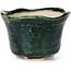 Vaso rotondo per bonsai verde - 80 x 80 x 55 mm