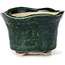 Vaso rotondo per bonsai verde - 80 x 80 x 55 mm