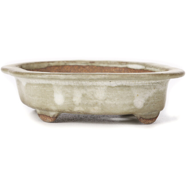 Mokko beige bonsai pot - 155 x 120 x 35 mm