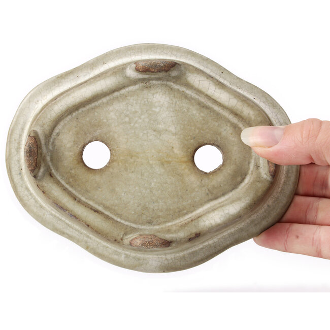 Vaso bonsai Mokko beige - 155 x 120 x 35 mm