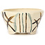 Pot à bonsaï rond multicolore blanc par Bonsai - 80 x 80 x 45 mm