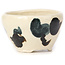 Pot à bonsaï rond multicolore blanc par Bonsai - 70 x 70 x 45 mm