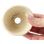 Pot à bonsaï rond multicolore blanc par Bonsai - 70 x 70 x 45 mm