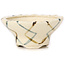 Pot à bonsaï rond blanc multicolore par Bonsai - 75 x 75 x 35 mm
