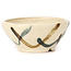 Pot à bonsaï rond blanc multicolore par Bonsai - 80 x 80 x 40 mm