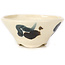 Pot à bonsaï rond blanc multicolore par Bonsai - 80 x 80 x 40 mm