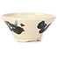 Pot à bonsaï rond blanc multicolore par Bonsai - 80 x 80 x 40 mm