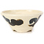 Pot à bonsaï rond blanc multicolore par Bonsai - 80 x 80 x 40 mm