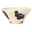 Pot à bonsaï rond blanc multicolore par Bonsai - 80 x 80 x 40 mm