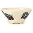 Pot à bonsaï rond blanc multicolore par Bonsai - 80 x 80 x 40 mm