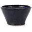 Pot à bonsaï rond bleu par Bonsai - 75 x 75 x 50 mm