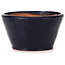 Round blue bonsai pot by Bonsai - 80 x 80 x 45 mm