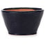 Round blue bonsai pot by Bonsai - 80 x 80 x 45 mm