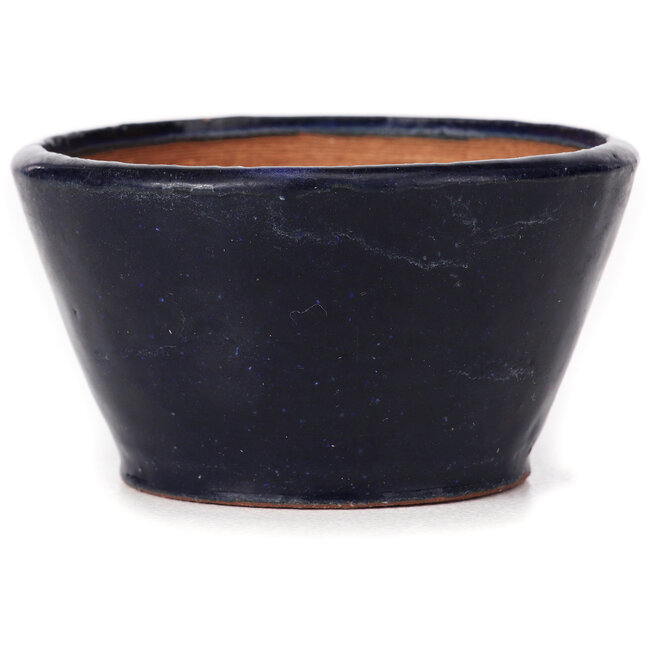 Runde blaue Bonsaischale von Bonsai - 80 x 80 x 45 mm