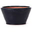 Round blue bonsai pot by Bonsai - 80 x 80 x 45 mm