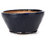Pot à bonsaï rond bleu par Bonsai - 75 x 75 x 40 mm