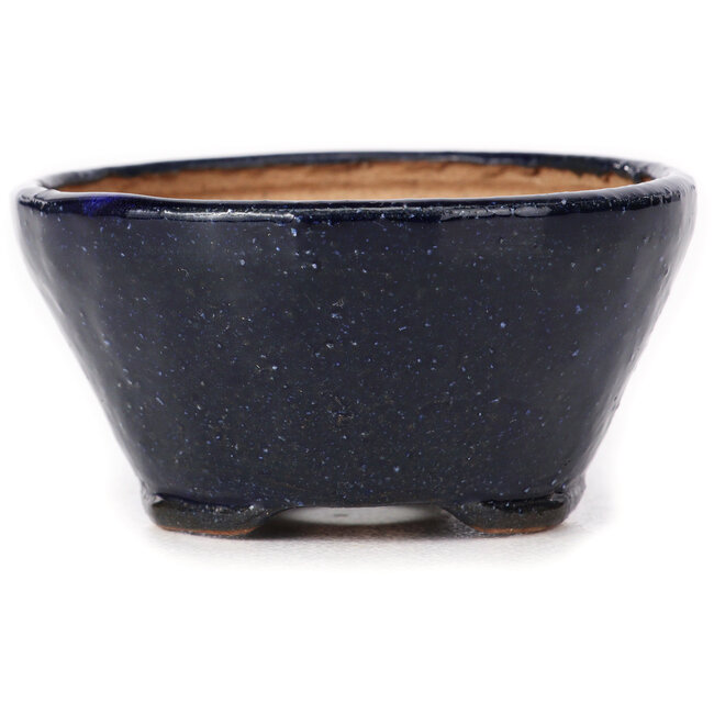 Round blue bonsai pot by Bonsai - 75 x 75 x 40 mm