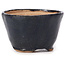 Maceta de bonsái redonda azul de Bonsai - 70 x 70 x 45 mm