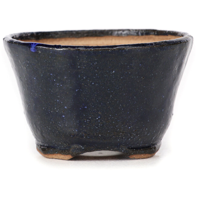 Pot à bonsaï rond bleu par Bonsai - 70 x 70 x 45 mm