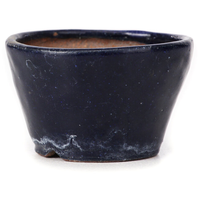Vaso bonsai rotondo blu di Bonsai - 65 x 65 x 45 mm