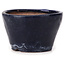 Round blue bonsai pot by Bonsai - 65 x 65 x 45 mm