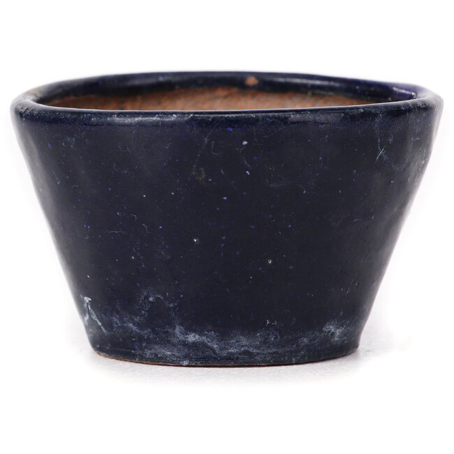 Round blue bonsai pot by Bonsai - 65 x 65 x 45 mm