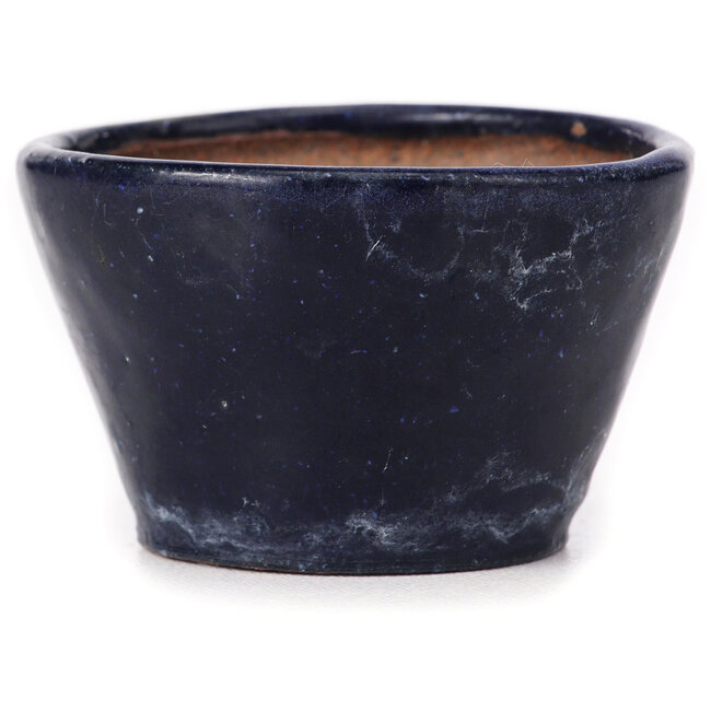 Round blue bonsai pot by Bonsai - 65 x 65 x 45 mm