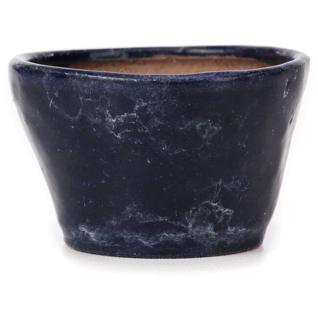 Round blue bonsai pot by Bonsai - 65 x 65 x 45 mm