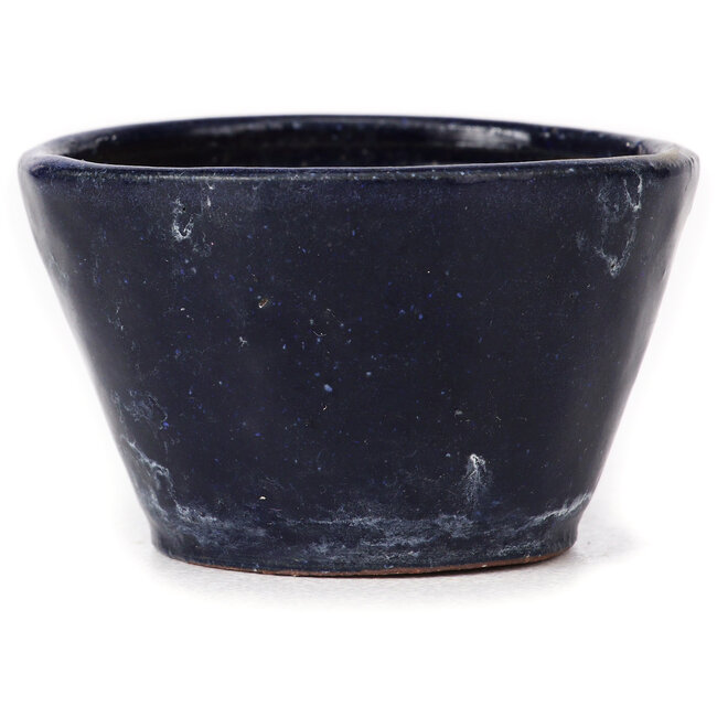 Round blue bonsai pot by Bonsai - 65 x 65 x 45 mm