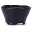 Round blue bonsai pot by Bonsai - 70 x 70 x 40 mm