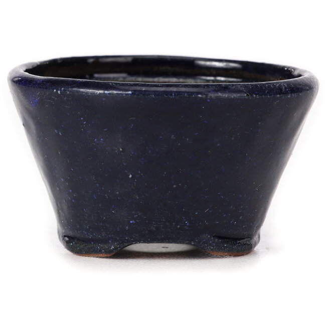 Pot à bonsaï rond bleu par Bonsai - 70 x 70 x 40 mm
