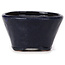 Maceta de bonsái redonda azul de Bonsai - 70 x 70 x 40 mm