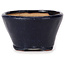 Maceta de bonsái redonda azul de Bonsai - 70 x 70 x 40 mm