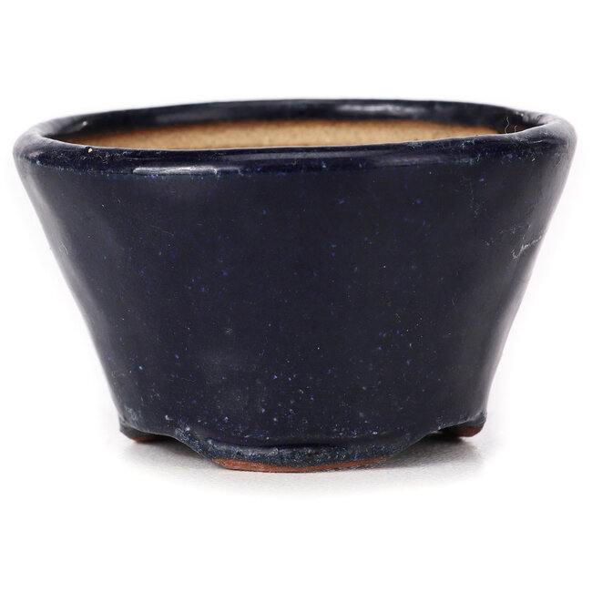 Pot à bonsaï rond bleu par Bonsai - 70 x 70 x 40 mm