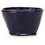 Round blue bonsai pot by Bonsai - 70 x 70 x 40 mm