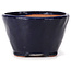 Round blue bonsai pot by Bonsai - 70 x 70 x 40 mm