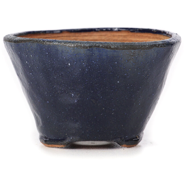 Vaso bonsai rotondo blu di Bonsai - 65 x 65 x 45 mm