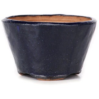 Bonsai Pot à bonsaï rond bleu 70 mm par Bonsai, Japon